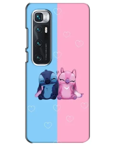 Чехол для Xiaomi Mi 10 Ultra с картинкой «Stitch и Angel Love»