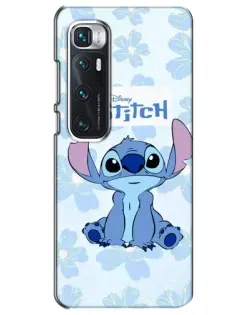 Чехол для Xiaomi Mi 10 Ultra с картинкой «Stitch среди цветов»