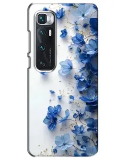 Чехол для Xiaomi Mi 10 Ultra с картинкой «Голубой цветочный каскад» Чехол для Xiaomi Mi 10 Ultra с картинкой «Голубой цветочный каскад»