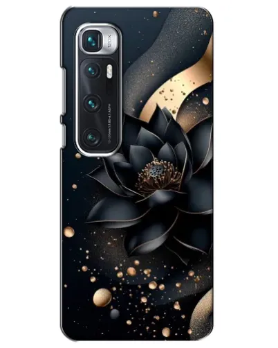 Чехол для Xiaomi Mi 10 Ultra с картинкой «Черный лотос» Чехол для Xiaomi Mi 10 Ultra с картинкой «Черный лотос»
