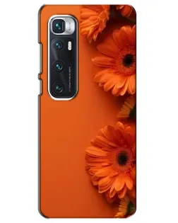 Чехол для Xiaomi Mi 10 Ultra с картинкой «Оранжевые герберы» Чехол для Xiaomi Mi 10 Ultra с картинкой «Оранжевые герберы»