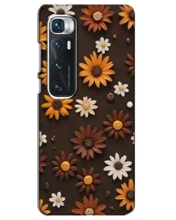 Чехол для Xiaomi Mi 10 Ultra с картинкой «Узор из маленьких подсолнухов» Чехол для Xiaomi Mi 10 Ultra с картинкой «Узор из маленьких подсолнухов»