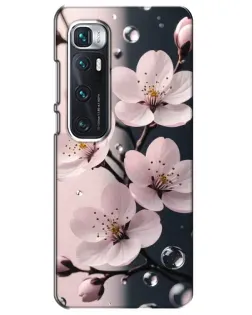 Чехол для Xiaomi Mi 10 Ultra с картинкой «Нежная сакура и капли» Чехол для Xiaomi Mi 10 Ultra с картинкой «Нежная сакура и капли»