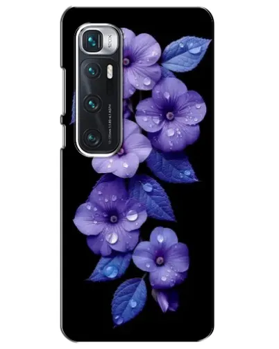 Чехол для Xiaomi Mi 10 Ultra с картинкой «Фиолетовые цветы с росою» Чехол для Xiaomi Mi 10 Ultra с картинкой «Фиолетовые цветы с росою»