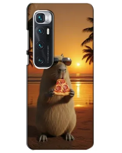 Чехол для Xiaomi Mi 10 Ultra с картинкой «Капибара с пиццей» Чехол для Xiaomi Mi 10 Ultra с картинкой «Капибара с пиццей»