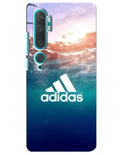 Чохол для Xiaomi Mi 10 з картинкою «Океанська глибина адідас»