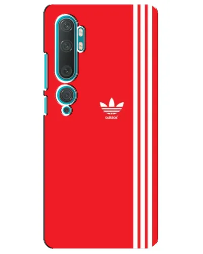 Чохол для Xiaomi Mi 10 з картинкою «Червоний мінімалізм Adidas»