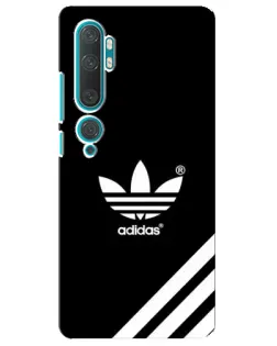 Чохол для Xiaomi Mi 10 з картинкою «Adidas з діагональними смугами»