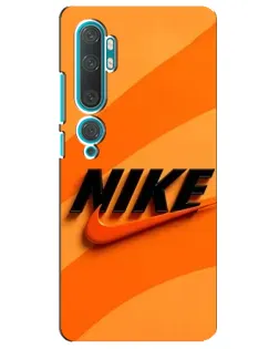 Чохол для Xiaomi Mi 10 з картинкою «Помаранчевий драйв Nike» Чохол для Xiaomi Mi 10 з картинкою «Помаранчевий драйв Nike»