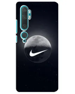 Чехол для Xiaomi Mi 10 с картинкой «Nike в стиле граффити» Чехол для Xiaomi Mi 10 с картинкой «Nike в стиле граффити»