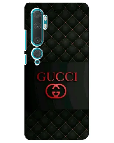 Чехол для Xiaomi Mi 10 с картинкой «Gucci — стеганый черный»