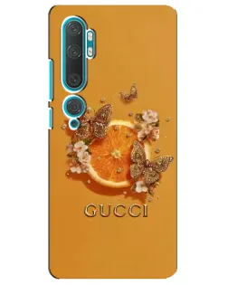 Чохол для Xiaomi Mi 10 з картинкою «Gucci — золоті метелики» Чохол для Xiaomi Mi 10 з картинкою «Gucci — золоті метелики»