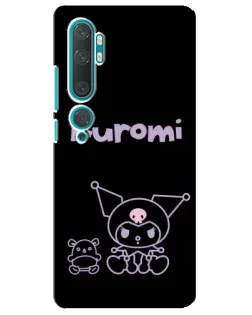 Чехол для Xiaomi Mi 10 с картинкой «Kuromi — черный минимализм» Чехол для Xiaomi Mi 10 с картинкой «Kuromi — черный минимализм»