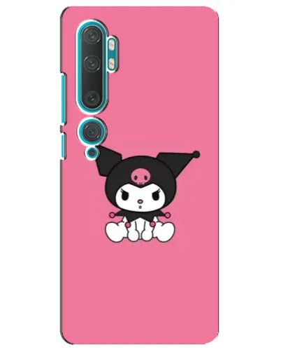 Чехол для Xiaomi Mi 10 с картинкой «Хмурая Kuromi»
