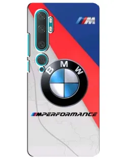 Чехол для Xiaomi Mi 10 с картинкой «BMW Performance стиль» Чехол для Xiaomi Mi 10 с картинкой «BMW Performance стиль»