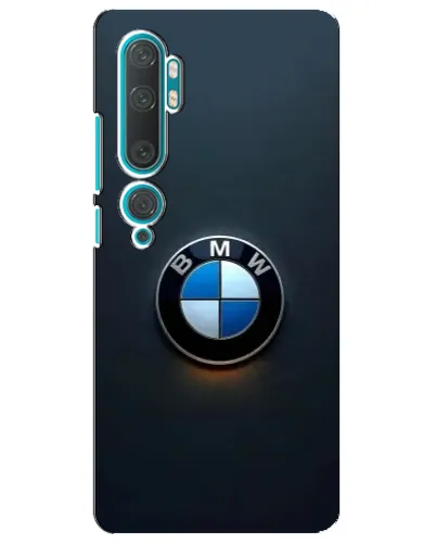 Чехол для Xiaomi Mi 10 с картинкой «Логотип BMW — минимализм»