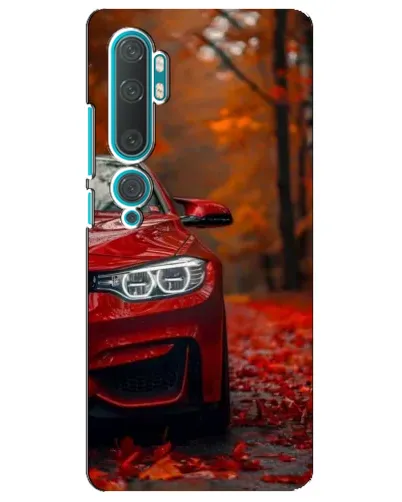Чехол для Xiaomi Mi 10 с картинкой «Осенняя BMW M4»