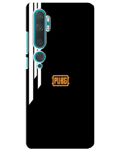 Чехол для Xiaomi Mi 10 с картинкой «PUBG — вертикальные линии»