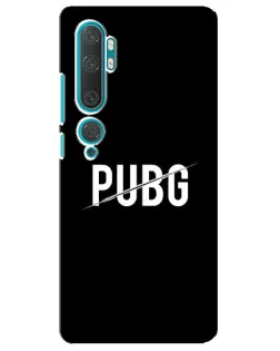 Чехол для Xiaomi Mi 10 с картинкой «PUBG — белый логотип»