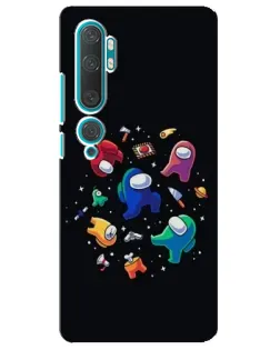 Чехол для Xiaomi Mi 10 с картинкой «Among Us космос» Чехол для Xiaomi Mi 10 с картинкой «Among Us космос»