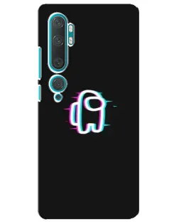 Чехол для Xiaomi Mi 10 с картинкой «Among Us неон» Чехол для Xiaomi Mi 10 с картинкой «Among Us неон»