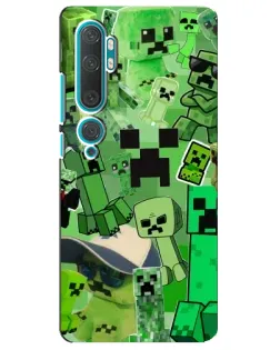 Чохол для Xiaomi Mi 10 з картинкою «Кріпери Minecraft» Чохол для Xiaomi Mi 10 з картинкою «Кріпери Minecraft»