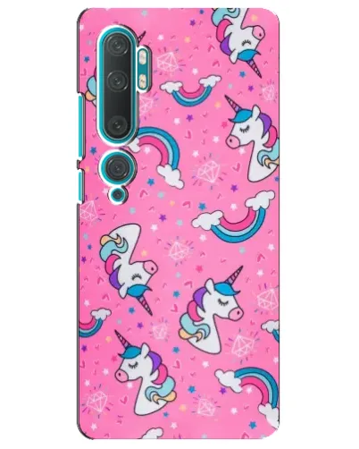 Чехол для Xiaomi Mi 10 с картинкой «Unicorn паттерн розовый» Чехол для Xiaomi Mi 10 с картинкой «Unicorn паттерн розовый»
