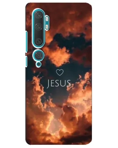 Чехол для Xiaomi Mi 10 с картинкой «Сияние Имени Jesus»