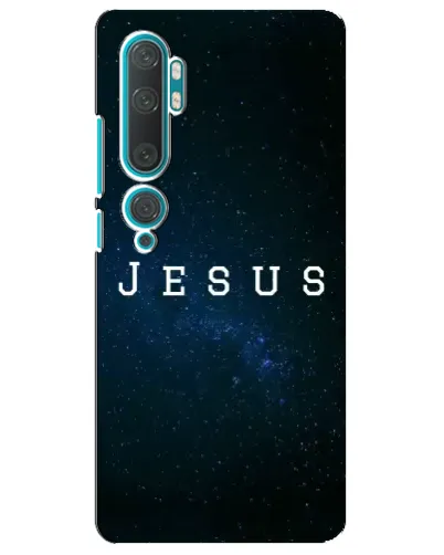 Чехол для Xiaomi Mi 10 с картинкой «Звездное небо Jesus»