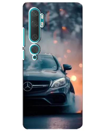 Чехол для Xiaomi Mi 10 с картинкой «Mercedes — ночной город» Чехол для Xiaomi Mi 10 с картинкой «Mercedes — ночной город»