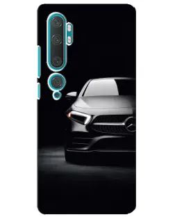 Чехол для Xiaomi Mi 10 с картинкой «Свет фар Mercedes»