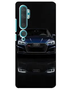 Чохол для Xiaomi Mi 10 з картинкою «Audi — нічне відображення»