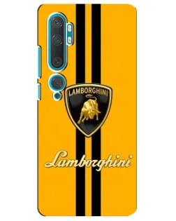Чехол для Xiaomi Mi 10 с картинкой «Lamborghini Stripe желтый» Чехол для Xiaomi Mi 10 с картинкой «Lamborghini Stripe желтый»