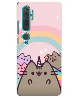 Чехол для Xiaomi Mi 10 с картинкой «Единорог Pusheen» Чехол для Xiaomi Mi 10 с картинкой «Единорог Pusheen»