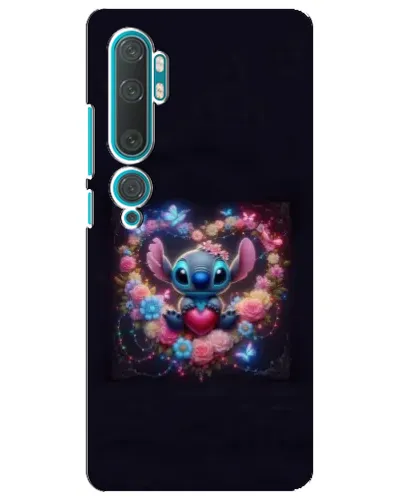 Чехол для Xiaomi Mi 10 с картинкой «Stitch в цветах» Чехол для Xiaomi Mi 10 с картинкой «Stitch в цветах»