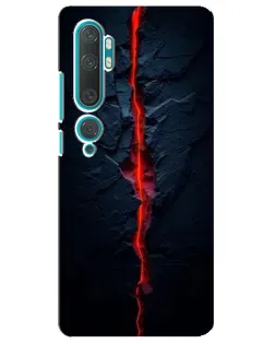 Чехол для Xiaomi Mi 10 с картинкой «Kрасная лавовая трещина» Чехол для Xiaomi Mi 10 с картинкой «Kрасная лавовая трещина»
