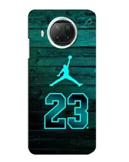 Чехол для Xiaomi Mi 10i с картинкой «Jordan Cyan 23» Чехол для Xiaomi Mi 10i с картинкой «Jordan Cyan 23»