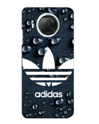Чехол для Xiaomi Mi 10i с картинкой «Adidas Trefoil Blue»