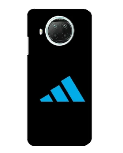 Чехол для Xiaomi Mi 10i с картинкой «Adidas Cyan Logo»