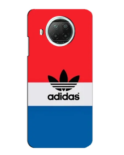 Чехол для Xiaomi Mi 10i с картинкой «Ретро блоки Adidas»