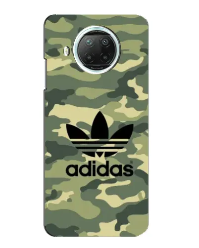 Чехол для Xiaomi Mi 10i с картинкой «Милитари стиль Adidas»
