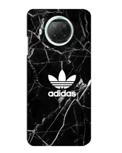 Чехол для Xiaomi Mi 10i с картинкой «Белый мрамор Adidas»