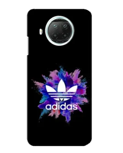 Чехол для Xiaomi Mi 10i с картинкой «Взрыв красок Adidas»