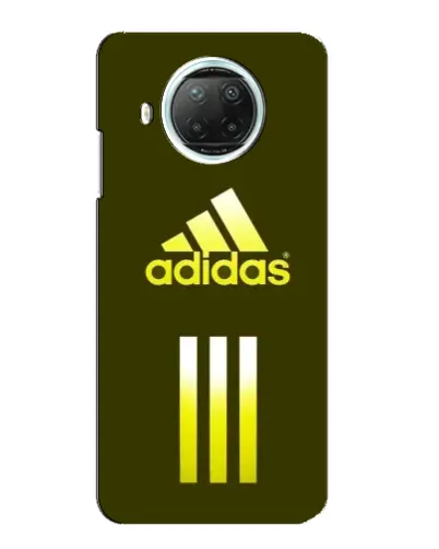 Чехол для Xiaomi Mi 10i с картинкой «Оливковый градиент Adidas»