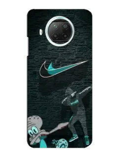 Чехол для Xiaomi Mi 10i с картинкой «Спортивный арт Nike» Чехол для Xiaomi Mi 10i с картинкой «Спортивный арт Nike»