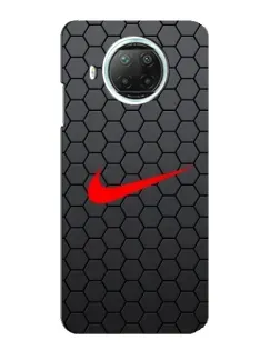 Чехол для Xiaomi Mi 10i с картинкой «Nike — карбоновая сетка» Чехол для Xiaomi Mi 10i с картинкой «Nike — карбоновая сетка»