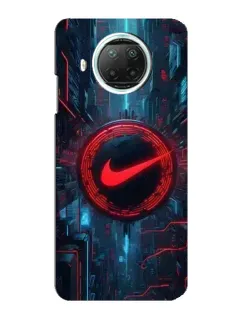 Чехол для Xiaomi Mi 10i с картинкой «Техногенный стиль Nike» Чехол для Xiaomi Mi 10i с картинкой «Техногенный стиль Nike»