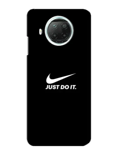 Чехол для Xiaomi Mi 10i с картинкой «Минимализм от Nike»