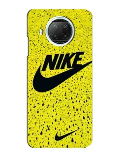 Чехол для Xiaomi Mi 10i с картинкой «Желтый текстурный Nike» Чехол для Xiaomi Mi 10i с картинкой «Желтый текстурный Nike»