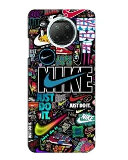 Чехол для Xiaomi Mi 10i с картинкой «Яркий коллаж Nike» Чехол для Xiaomi Mi 10i с картинкой «Яркий коллаж Nike»